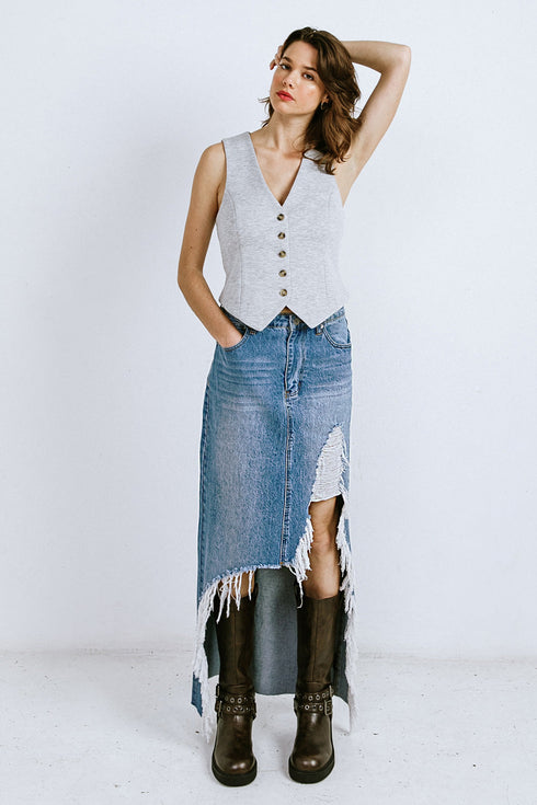 a-distant-memory-denim-midi-skirt Flying Tomato-Sophia's Style-3